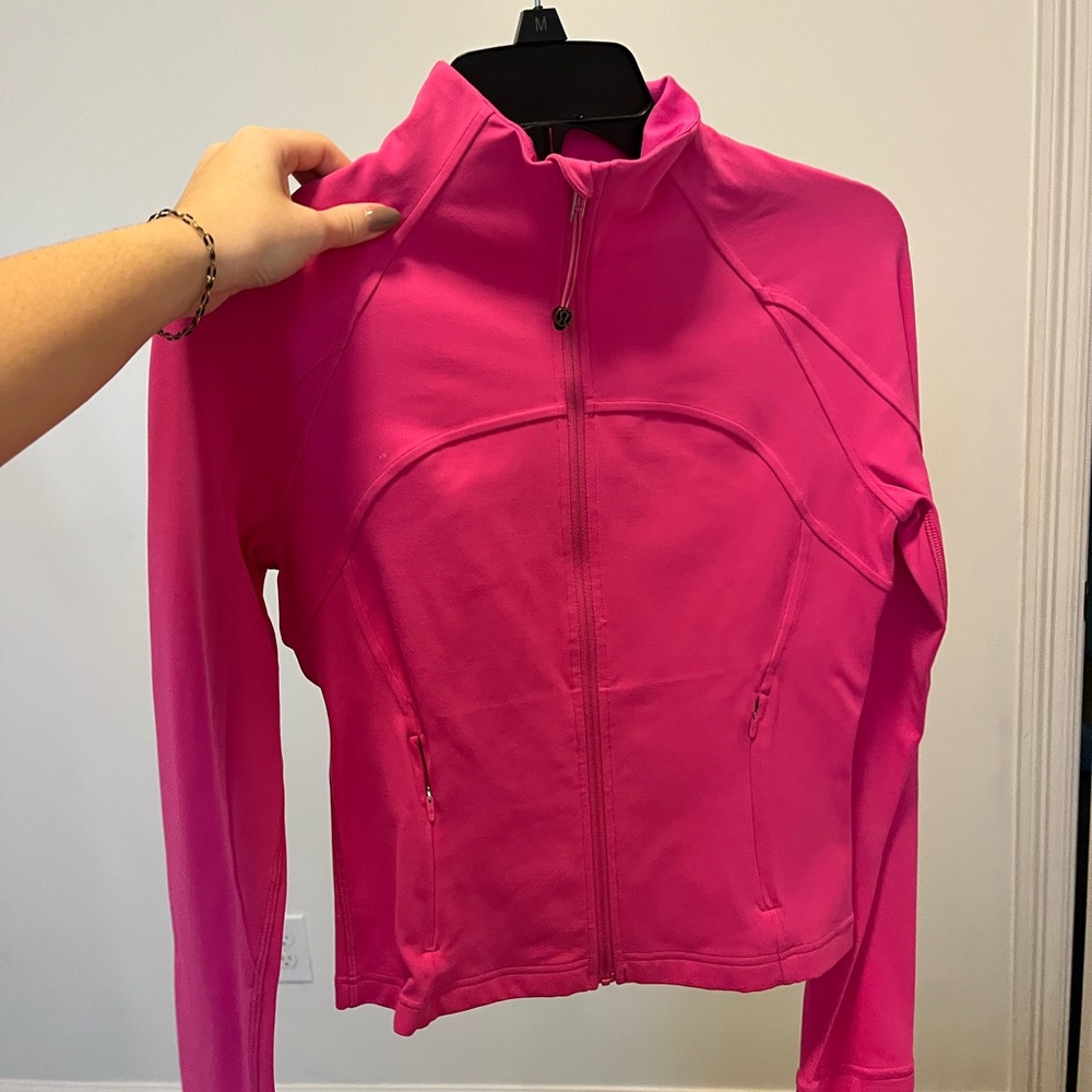 SONIC PINK RACE LENGTH DEFINE JACKET Lululemon